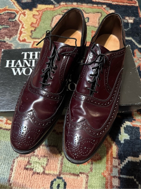 Allen Edmonds Other - Allen Edmonds Burgundy Wingtip Oxfords